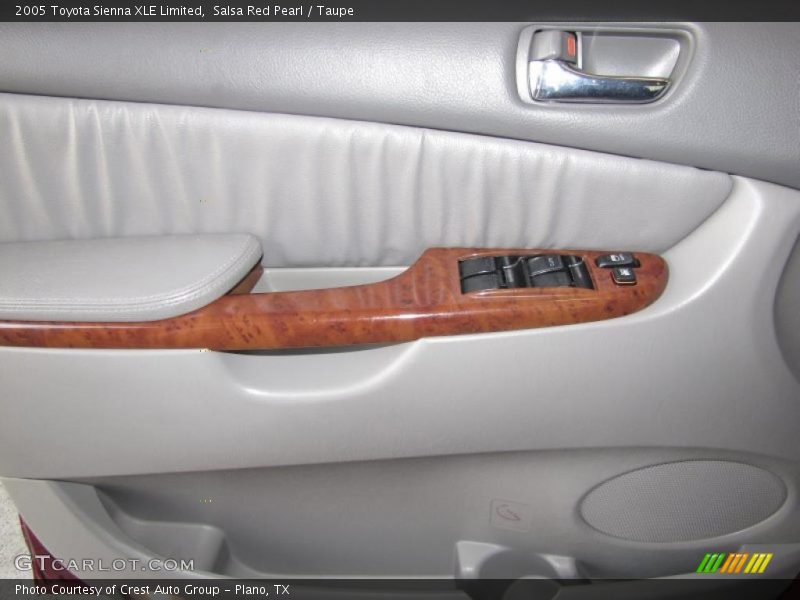 Salsa Red Pearl / Taupe 2005 Toyota Sienna XLE Limited