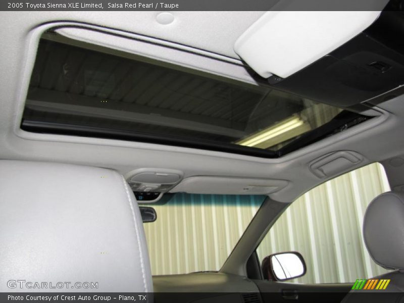 Salsa Red Pearl / Taupe 2005 Toyota Sienna XLE Limited