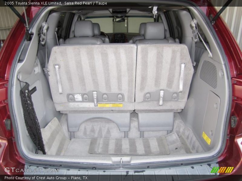 Salsa Red Pearl / Taupe 2005 Toyota Sienna XLE Limited