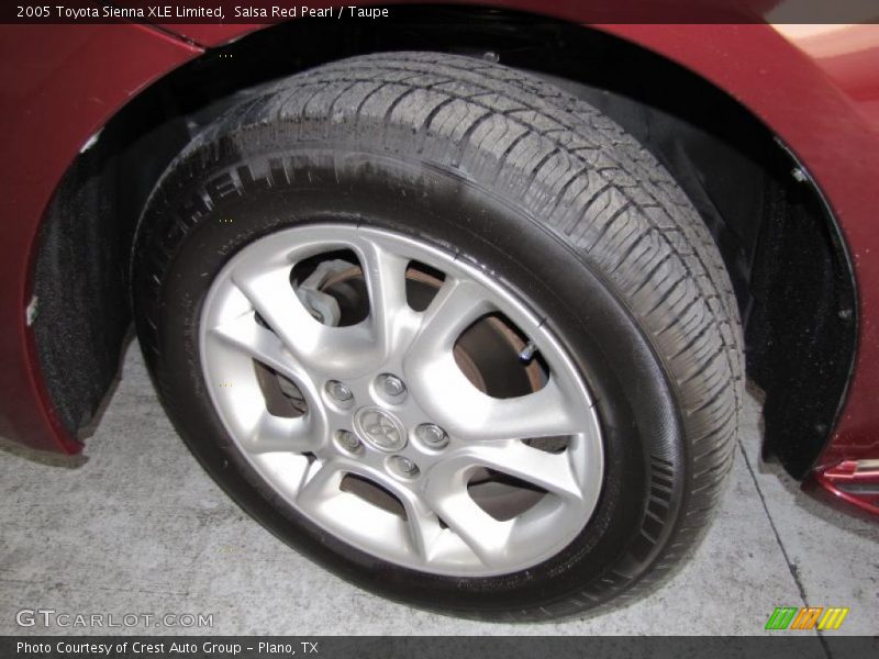 Salsa Red Pearl / Taupe 2005 Toyota Sienna XLE Limited