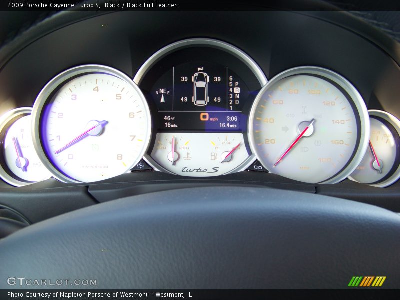 Black / Black Full Leather 2009 Porsche Cayenne Turbo S