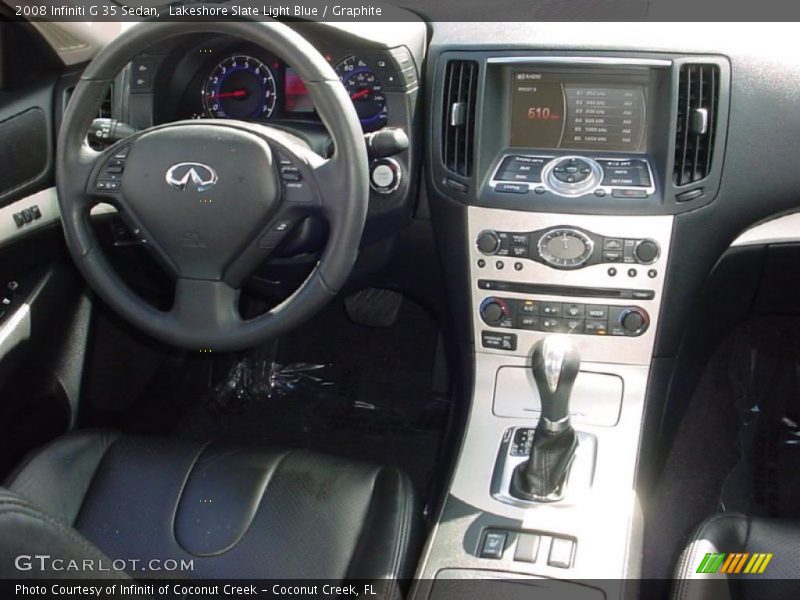 Lakeshore Slate Light Blue / Graphite 2008 Infiniti G 35 Sedan