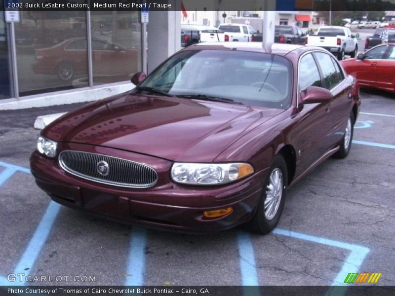 Medium Red Pearl / Taupe 2002 Buick LeSabre Custom
