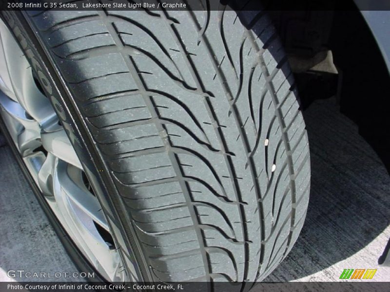 Lakeshore Slate Light Blue / Graphite 2008 Infiniti G 35 Sedan