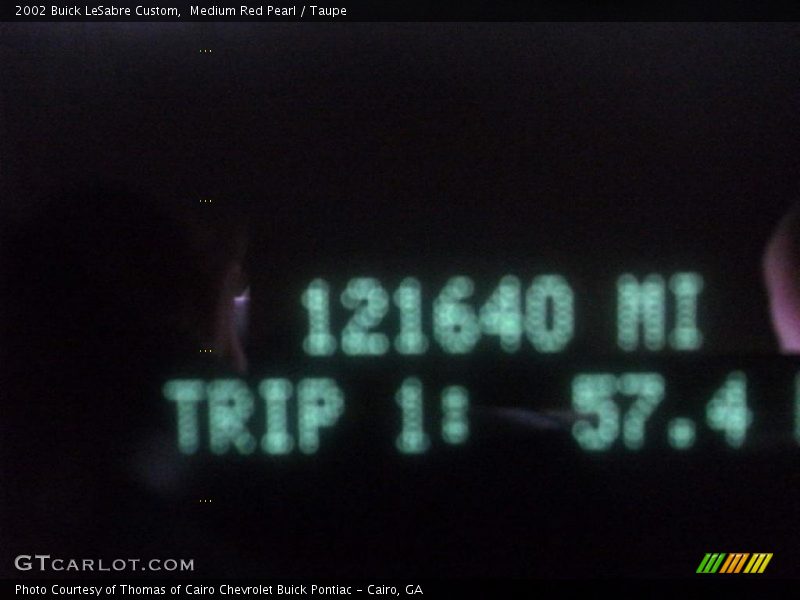 Medium Red Pearl / Taupe 2002 Buick LeSabre Custom