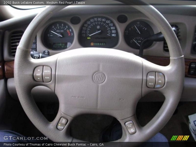 Medium Red Pearl / Taupe 2002 Buick LeSabre Custom