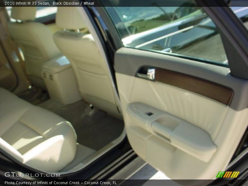 Black Obsidian / Wheat 2010 Infiniti M 35 Sedan