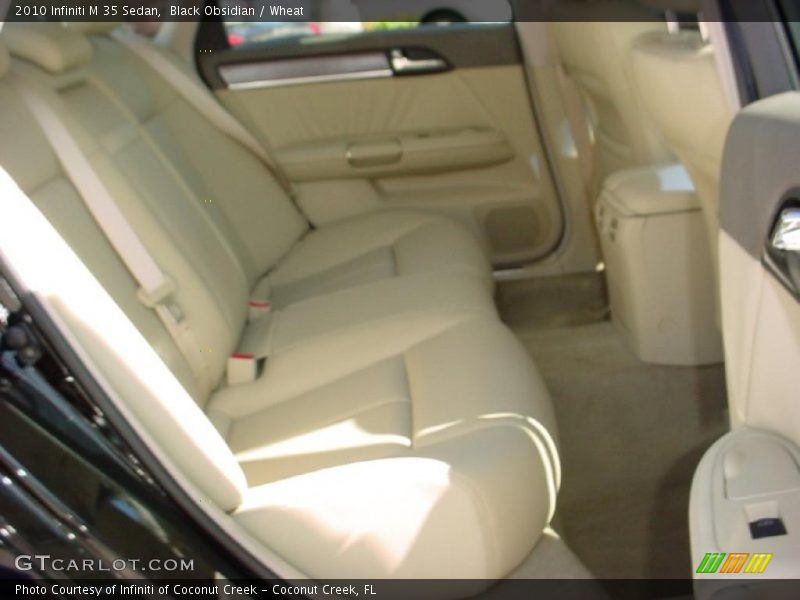 Black Obsidian / Wheat 2010 Infiniti M 35 Sedan