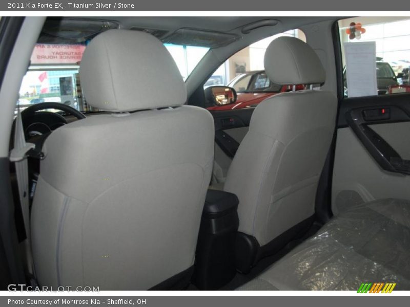 Titanium Silver / Stone 2011 Kia Forte EX