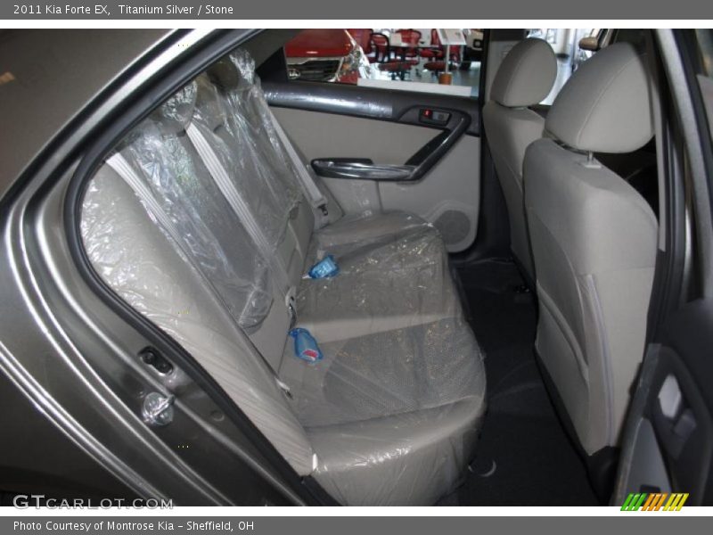 Titanium Silver / Stone 2011 Kia Forte EX