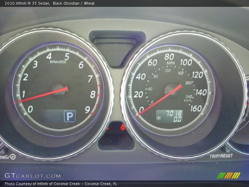 Black Obsidian / Wheat 2010 Infiniti M 35 Sedan