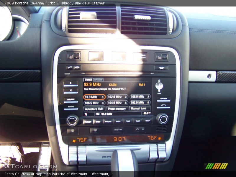 Black / Black Full Leather 2009 Porsche Cayenne Turbo S