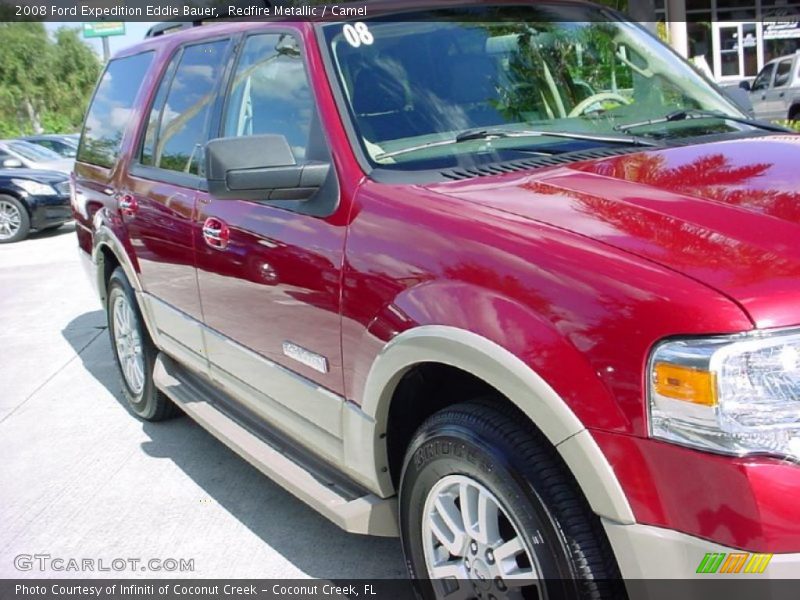Redfire Metallic / Camel 2008 Ford Expedition Eddie Bauer