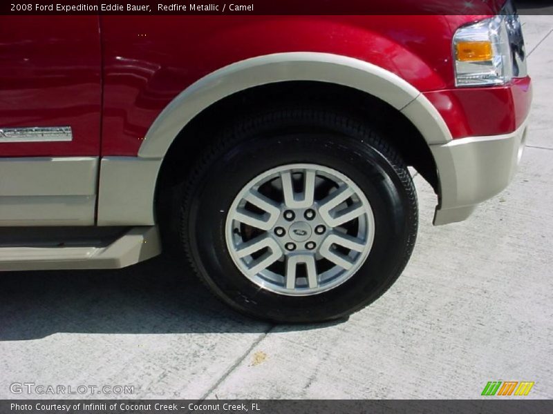 Redfire Metallic / Camel 2008 Ford Expedition Eddie Bauer
