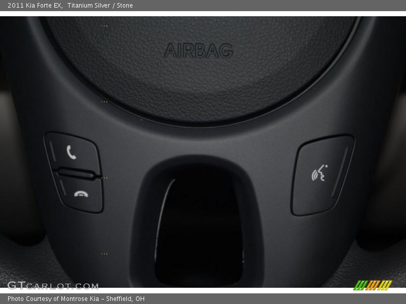 Titanium Silver / Stone 2011 Kia Forte EX