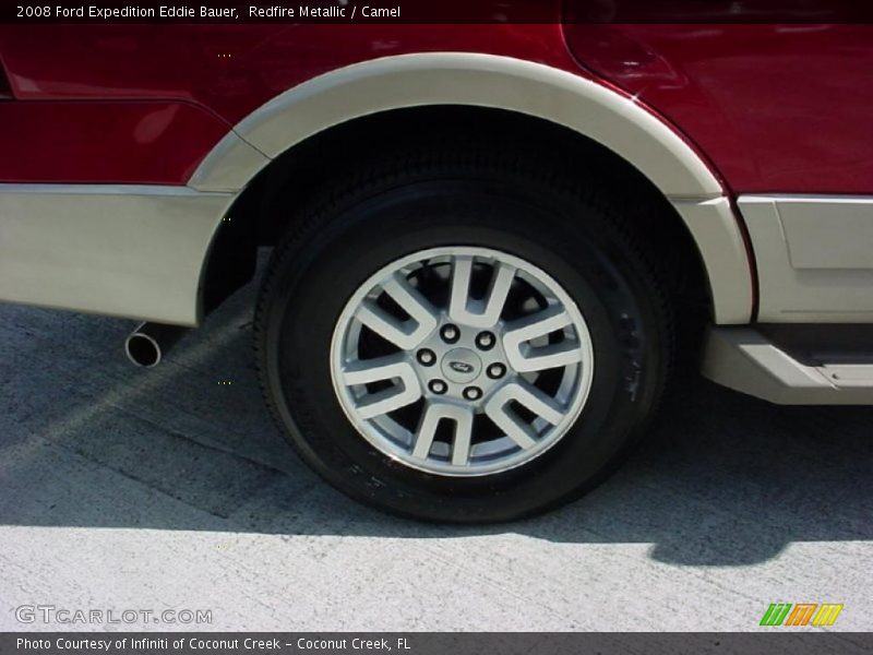 Redfire Metallic / Camel 2008 Ford Expedition Eddie Bauer