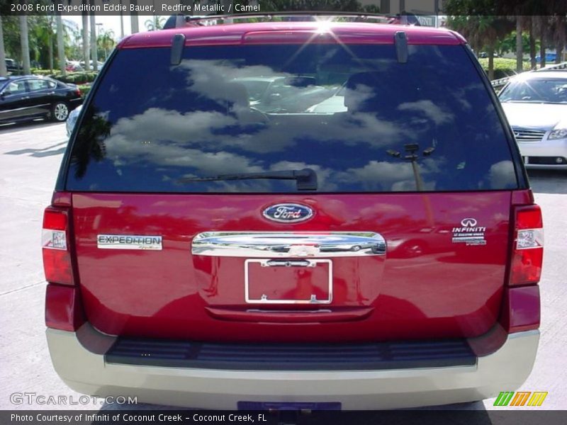 Redfire Metallic / Camel 2008 Ford Expedition Eddie Bauer