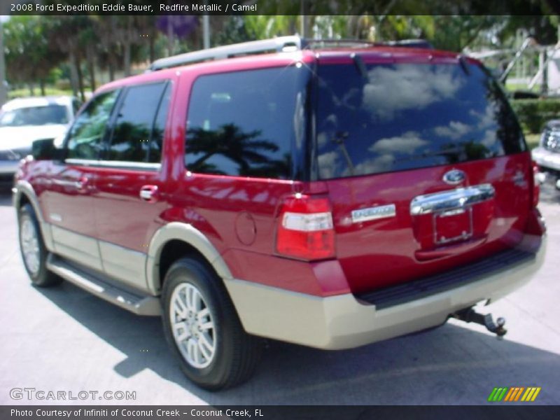 Redfire Metallic / Camel 2008 Ford Expedition Eddie Bauer