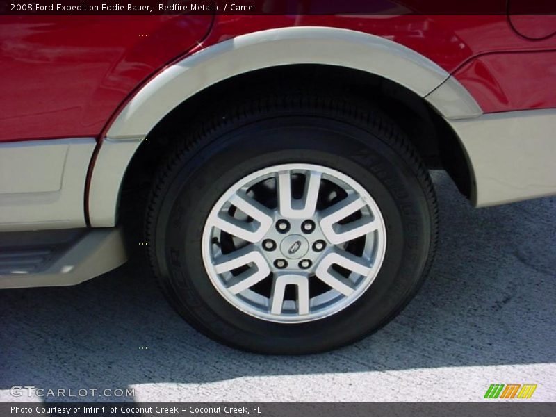 Redfire Metallic / Camel 2008 Ford Expedition Eddie Bauer