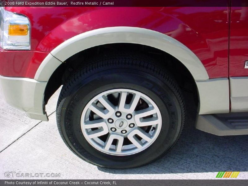 Redfire Metallic / Camel 2008 Ford Expedition Eddie Bauer