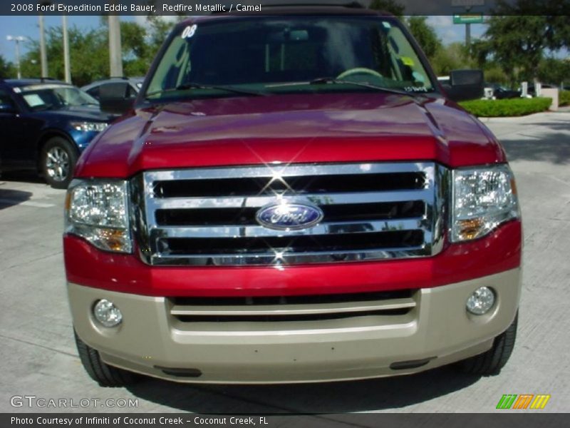 Redfire Metallic / Camel 2008 Ford Expedition Eddie Bauer