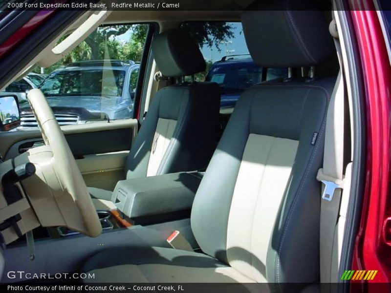 Redfire Metallic / Camel 2008 Ford Expedition Eddie Bauer