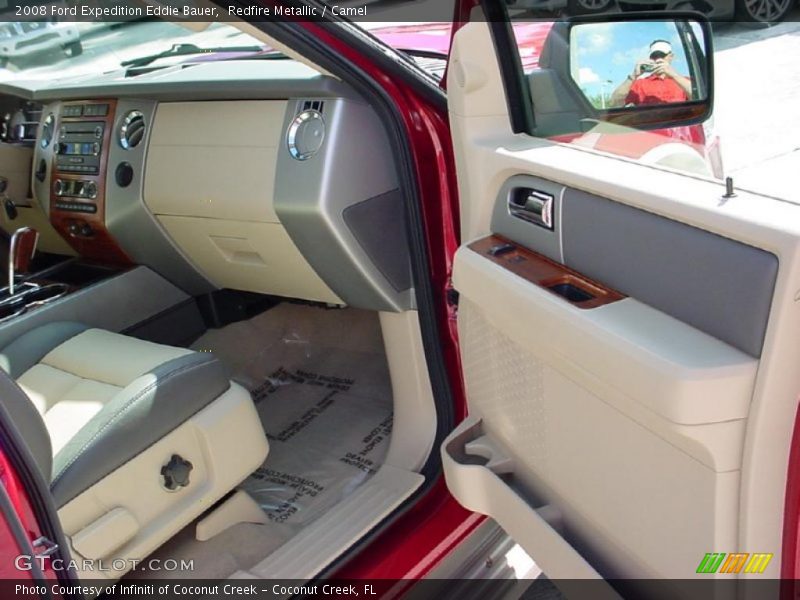 Redfire Metallic / Camel 2008 Ford Expedition Eddie Bauer