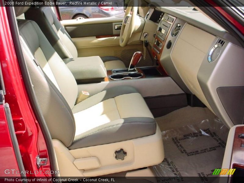 Redfire Metallic / Camel 2008 Ford Expedition Eddie Bauer