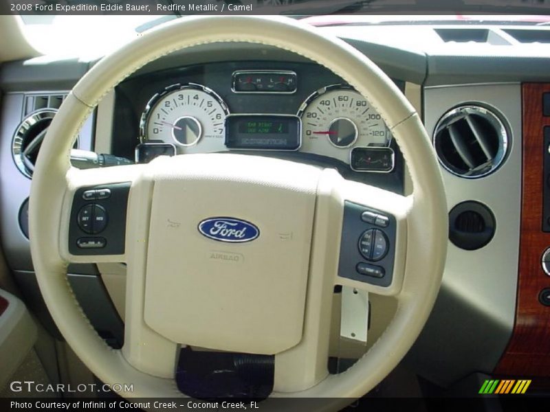 Redfire Metallic / Camel 2008 Ford Expedition Eddie Bauer