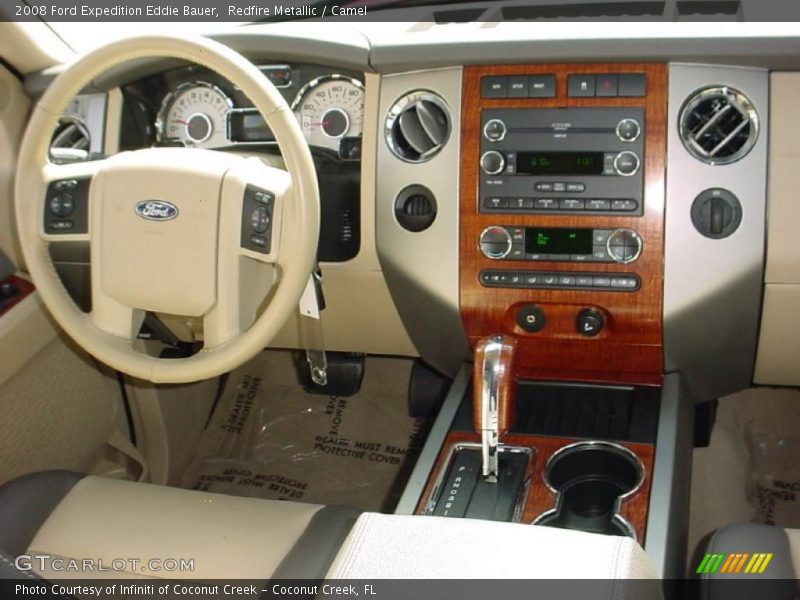 Redfire Metallic / Camel 2008 Ford Expedition Eddie Bauer