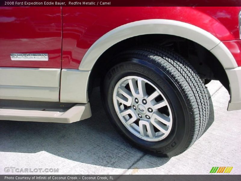 Redfire Metallic / Camel 2008 Ford Expedition Eddie Bauer