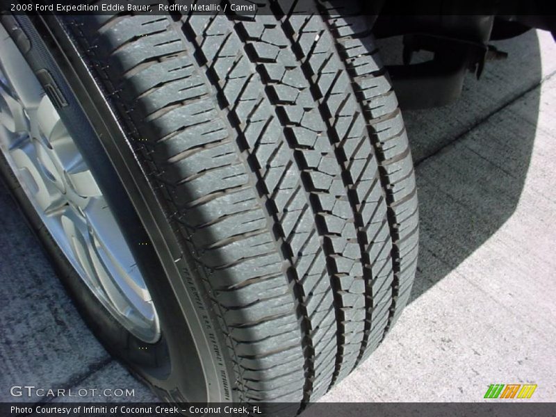 Redfire Metallic / Camel 2008 Ford Expedition Eddie Bauer