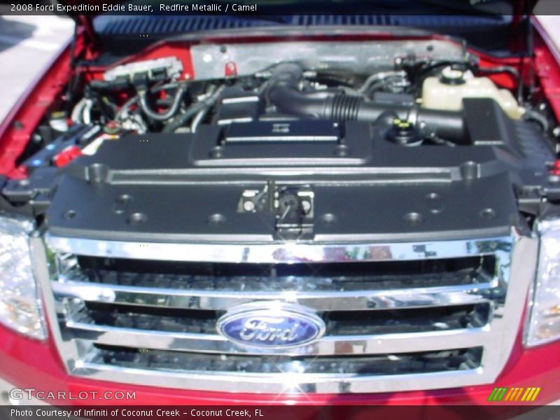Redfire Metallic / Camel 2008 Ford Expedition Eddie Bauer