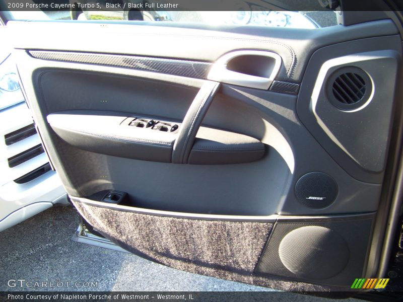 Black / Black Full Leather 2009 Porsche Cayenne Turbo S