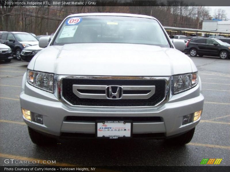 Billet Silver Metallic / Gray 2009 Honda Ridgeline RTL
