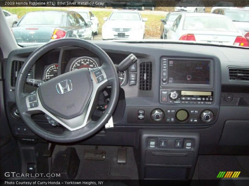 Dashboard of 2009 Ridgeline RTL