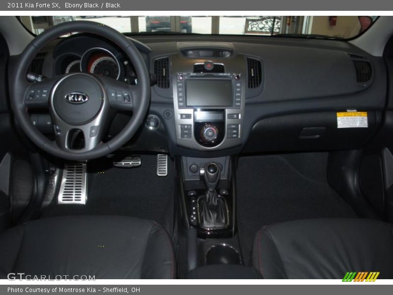 Dashboard of 2011 Forte SX