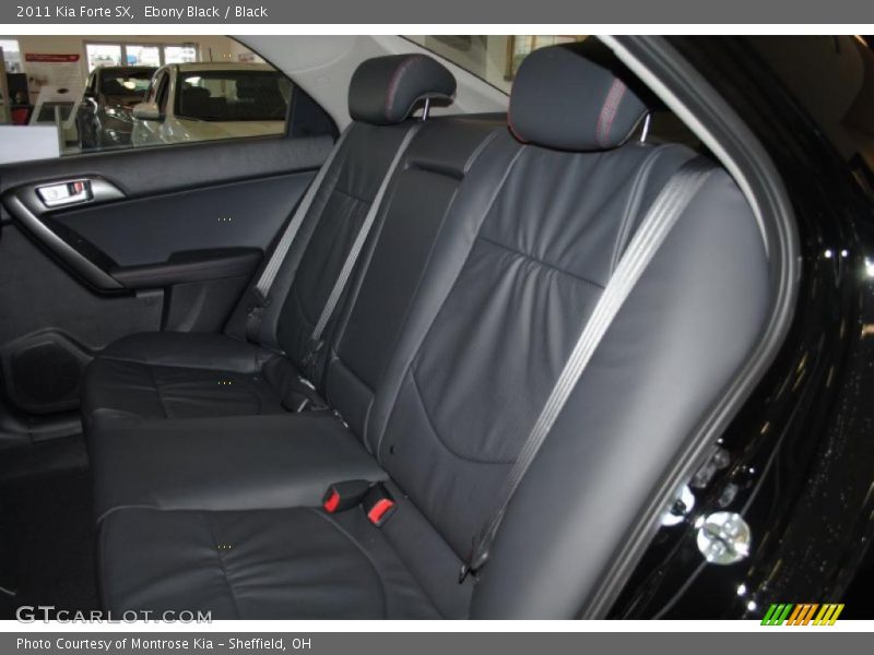  2011 Forte SX Black Interior