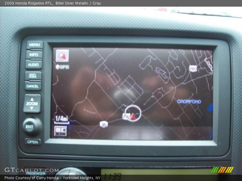 Navigation of 2009 Ridgeline RTL