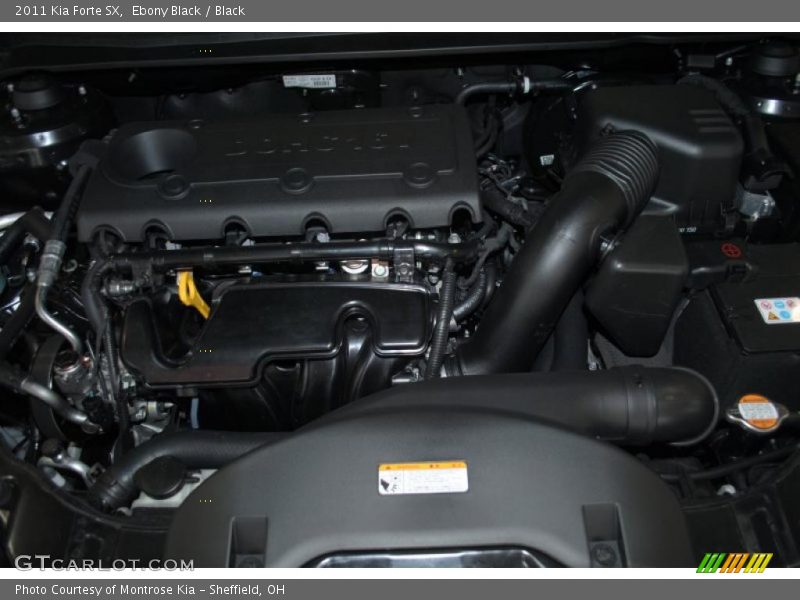  2011 Forte SX Engine - 2.4 Liter DOHC 16-Valve CVVT 4 Cylinder