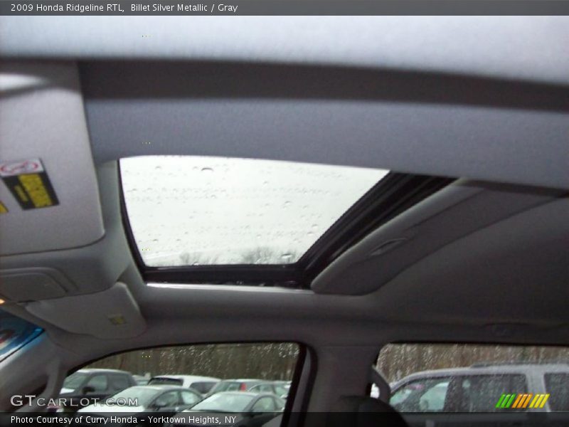Billet Silver Metallic / Gray 2009 Honda Ridgeline RTL