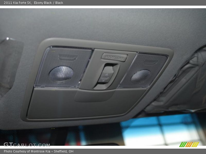 Ebony Black / Black 2011 Kia Forte SX