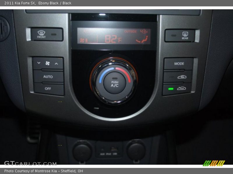 Controls of 2011 Forte SX