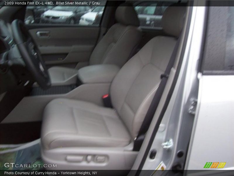 Billet Silver Metallic / Gray 2009 Honda Pilot EX-L 4WD