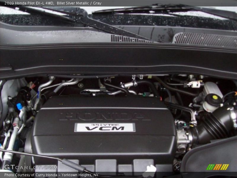  2009 Pilot EX-L 4WD Engine - 3.5 Liter SOHC 24-Valve i-VTEC V6