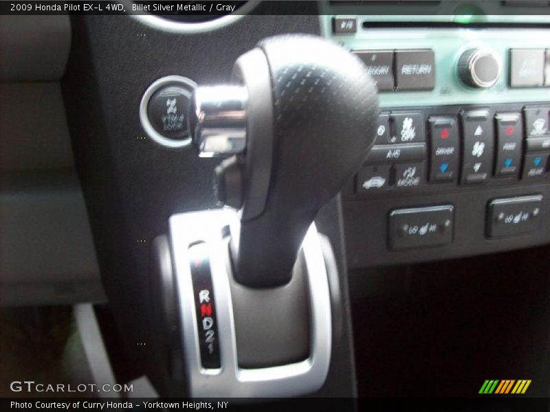  2009 Pilot EX-L 4WD 5 Speed Automatic Shifter