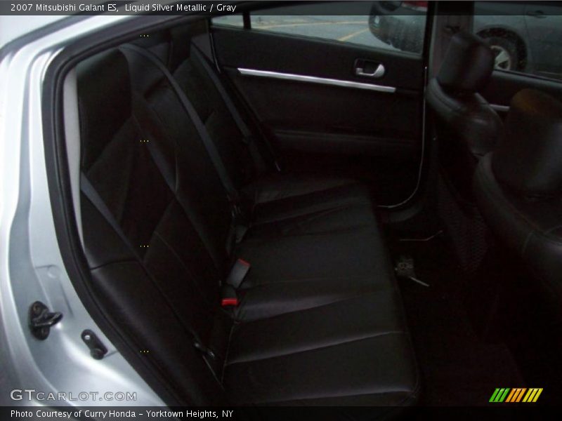 Liquid Silver Metallic / Gray 2007 Mitsubishi Galant ES