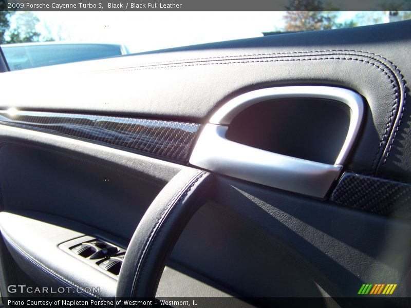 Black / Black Full Leather 2009 Porsche Cayenne Turbo S