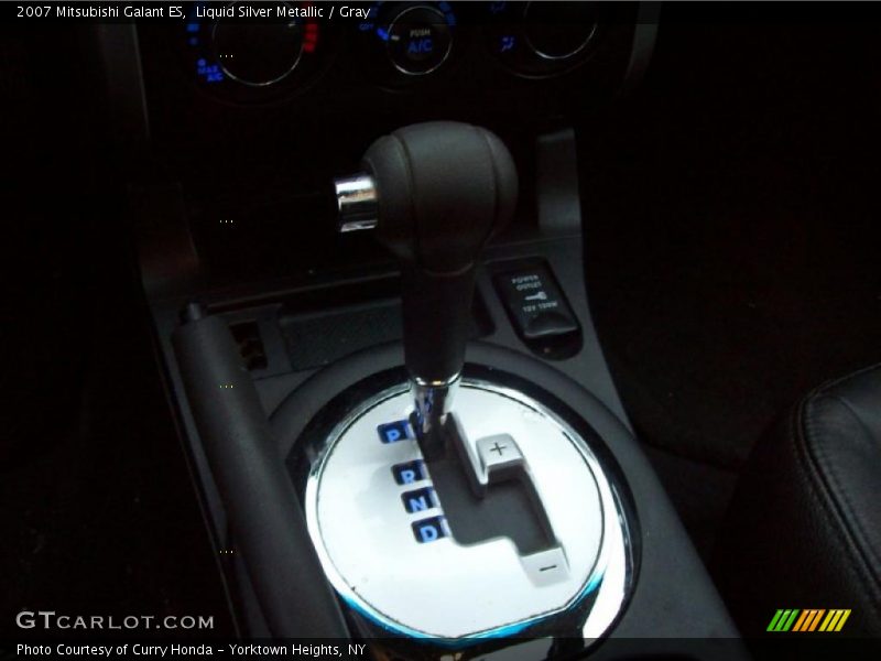 Liquid Silver Metallic / Gray 2007 Mitsubishi Galant ES