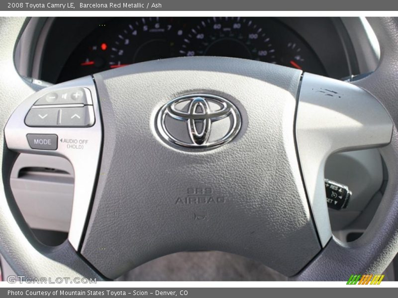 Barcelona Red Metallic / Ash 2008 Toyota Camry LE